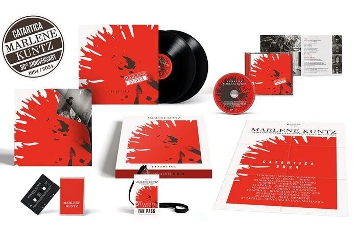 MARLENE KUNZ - Catartica (30Th deluxe) VINILE 2 LP+CD+MC+BOOK+memorabilia