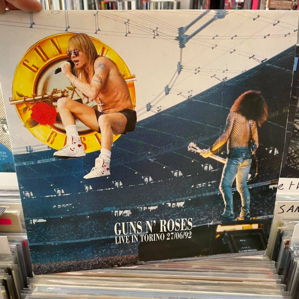 Guns N' Roses ‎– Live In Torino 27/06/92 2 lp vinyl (1lp red - 1 lp black)