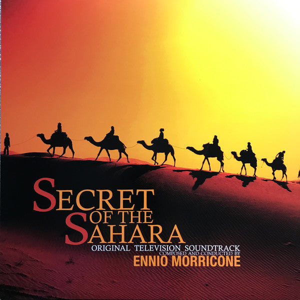 Ennio Morricone ‎– Secret Of The Sahara (Original Television Soundtrack) LP VINYL NUOVO