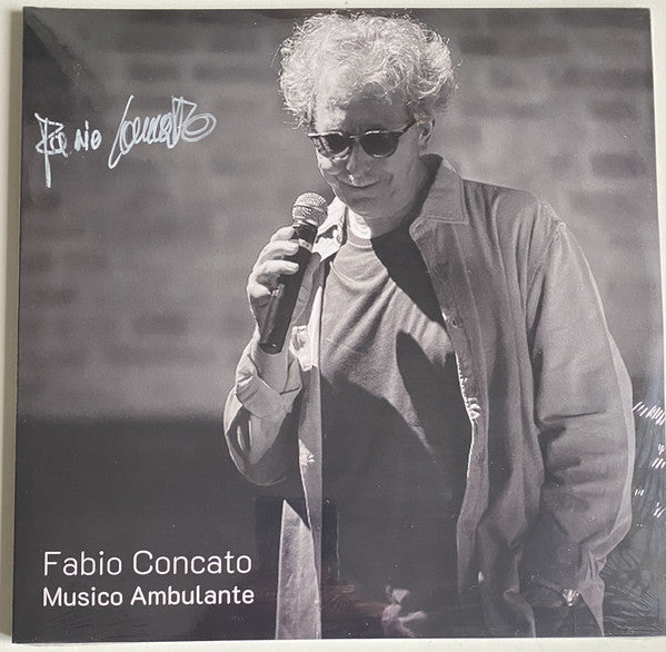 2 LP Fabio Concato MUSICO AMBULANTE DOPPIO VINILE AUTOGRAFATO NUOVO SIGILLATO