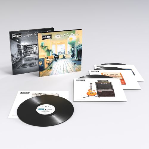 OASIS - DEFINITELY MAYBE 30th ANNIVERSARY Deluxe - 4LP VINILE NUOVO  LIMITED sigillato