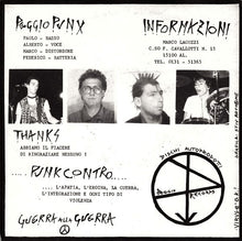 Carica l&#39;immagine nel visualizzatore di Gallery, Peggio Punx - Disastro Sonoro EP - 45 giri prima stampa Peggio Records ‎– PR 01
