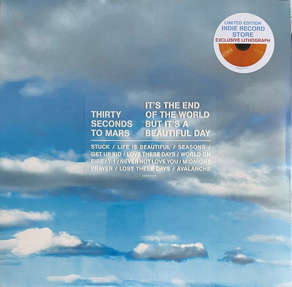 30 SECONDS TO MARS- It'S The End Of The World But..-VINILE COLORATO