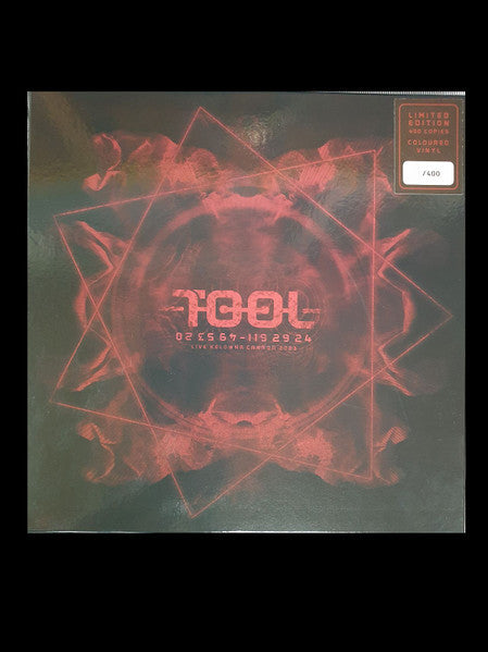 Tool – 119 29 24 Live Kelowna canada 2023 box 3 lp colorati limited numerato 400 copie sigillato