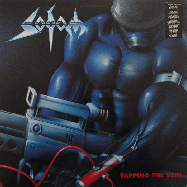 Sodom – Tapping The Vein ©1992 Made in Germany 1° stampa – SPV 008-76541  con original inner sleeve