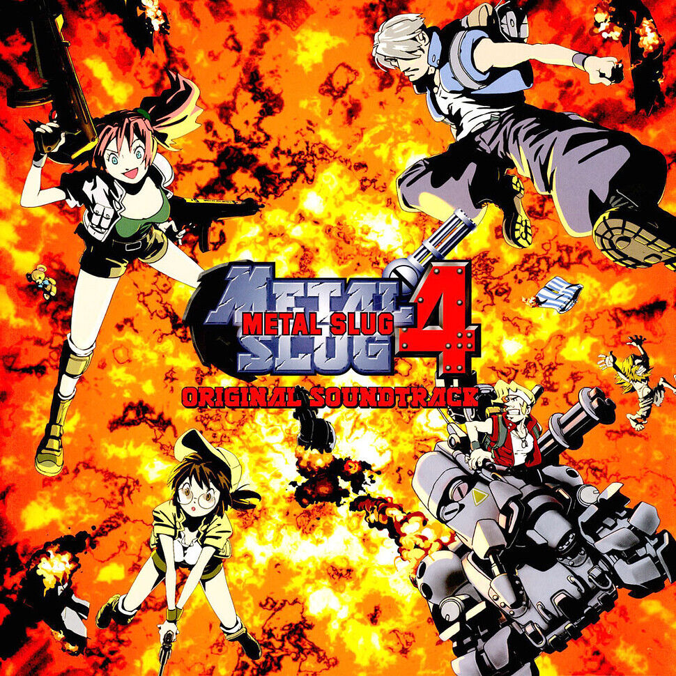 SNK Sound Team - Metal Slug 4 SOUNDTRACK- VINILE