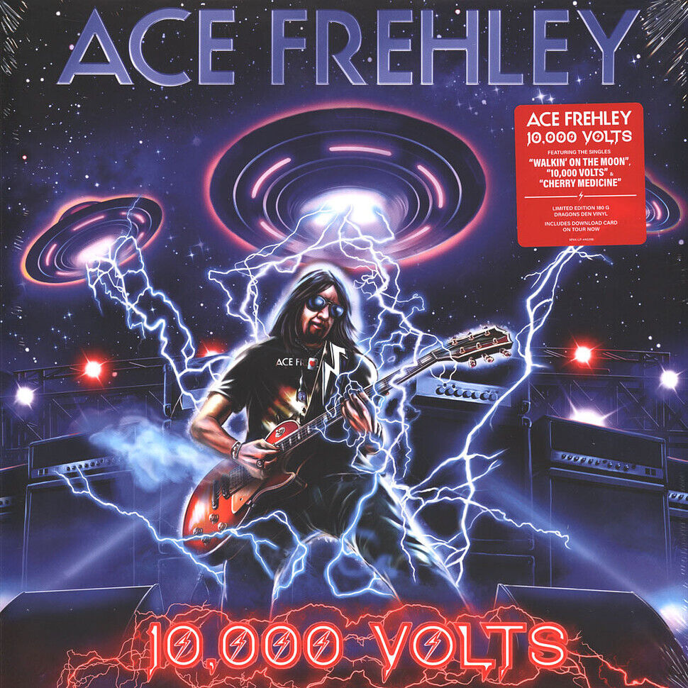 Ace Frehley ‎– 10,000 Volts -VINILE COLORATO