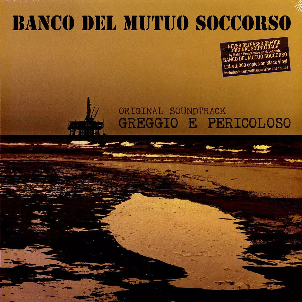 Banco Del Mutuo Soccorso - OST Greggio E Pericoloso sigillato
