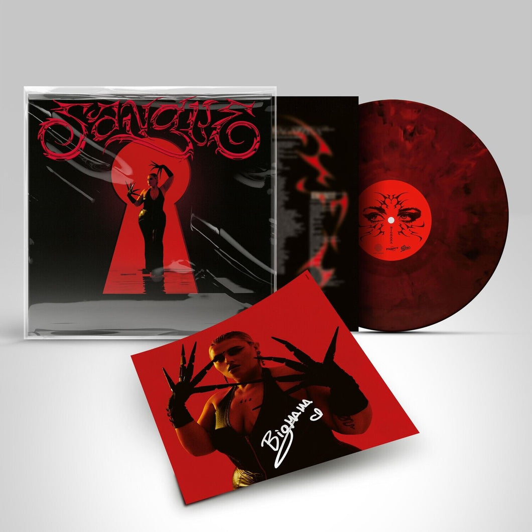 BIG MAMA - Sangue -VINILE COLORATO AUTOGRAFATO