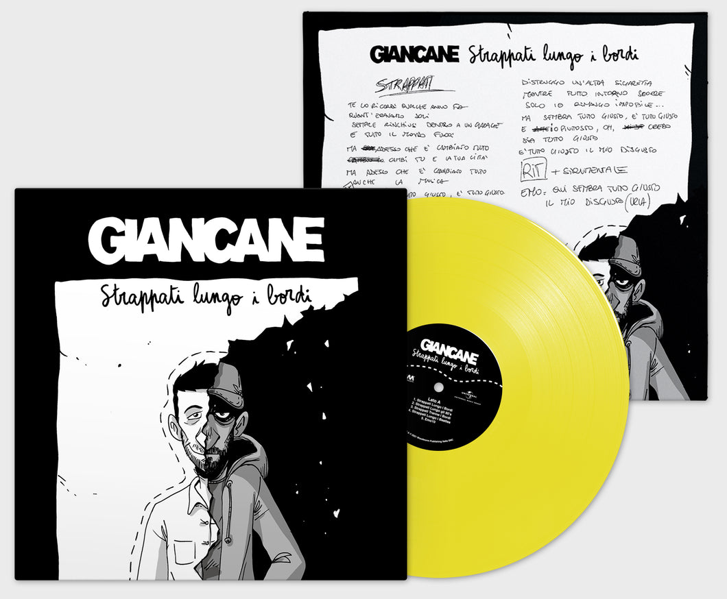 GIANCANE -  Strappati Lungo I Bordi (num.+Poster Zerocalare) (21) vinile giallo