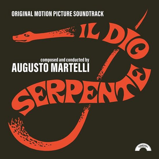 O. S. T. -Il Dio Serpente( Augusto Martelli) - VINILE ROSSO