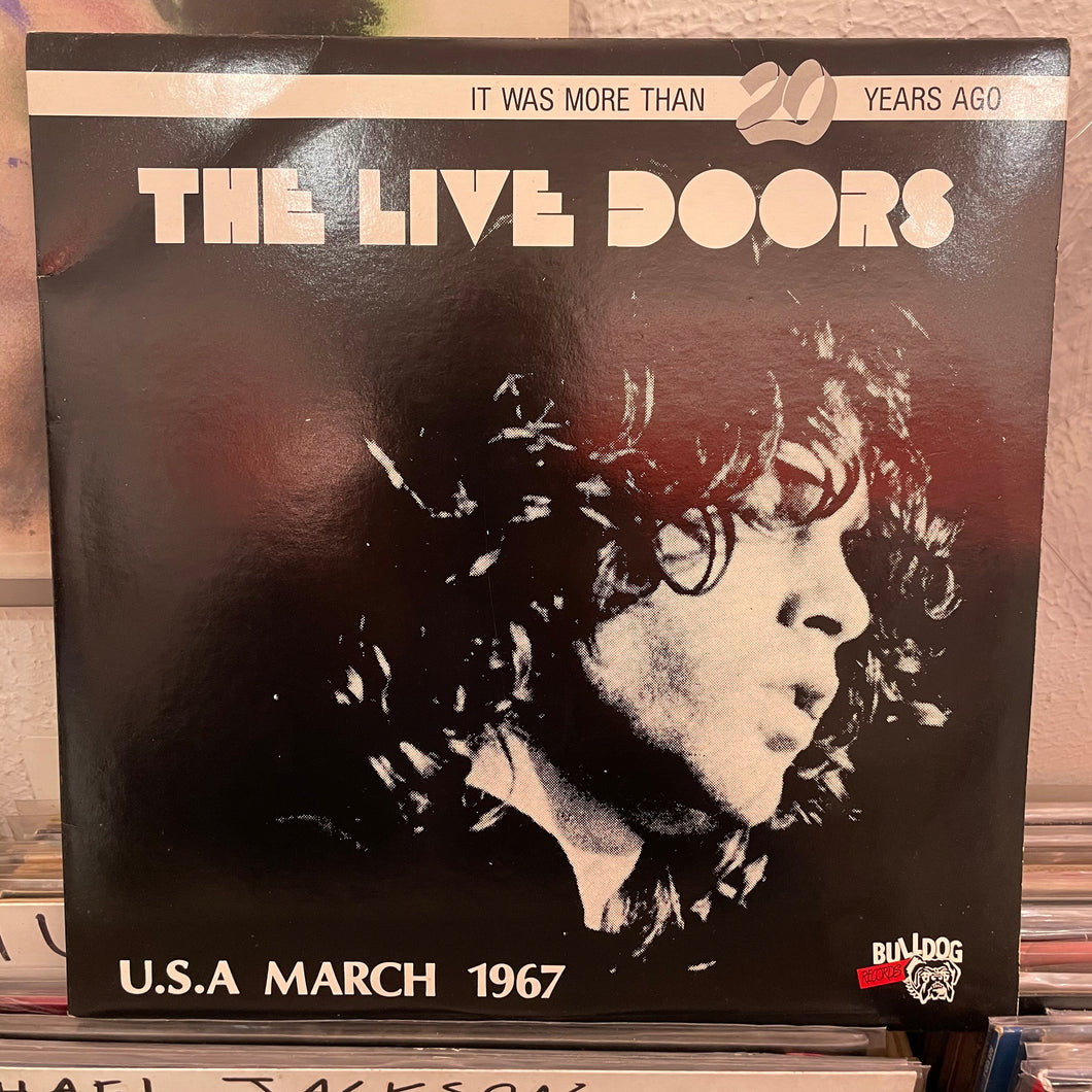 THE DOORS-THE LIVE DOORS USA MARCH 1967 VERY RARE vinyl lp