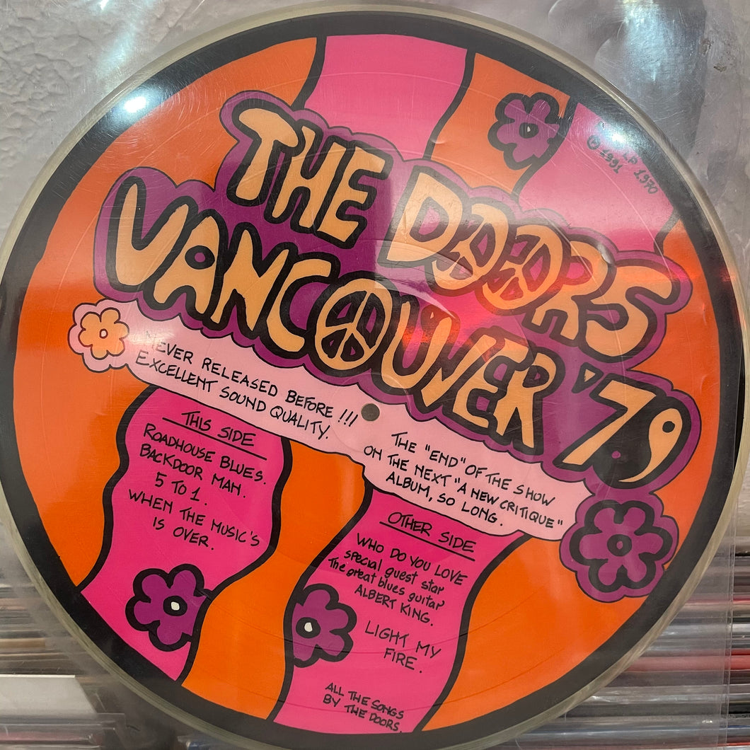 THE DOORS - VANCOUVER '79 PICTURE DISC raro!!!