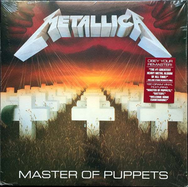 METALLICA- Master of Puppets VINILE