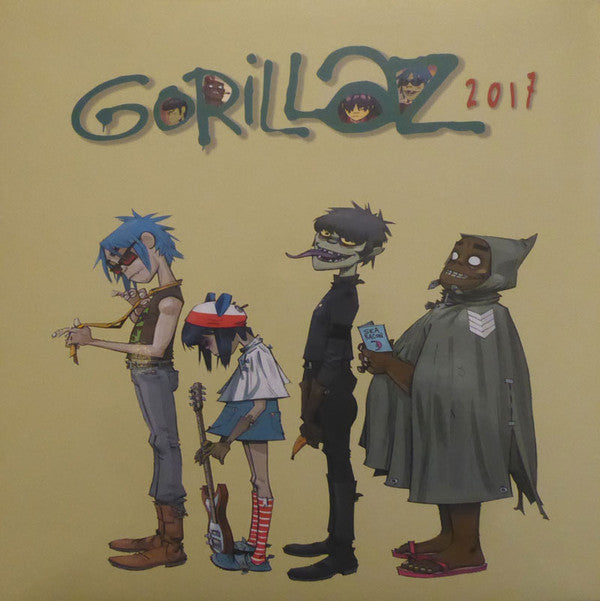 Gorillaz ‎– 2017 - vinile (rara compilation)