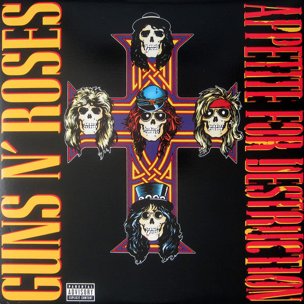 GUNS N'ROSES - Appetite for destruction -VINILE