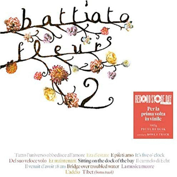 Battiato ‎– Fleurs 2 PICTURE DISC