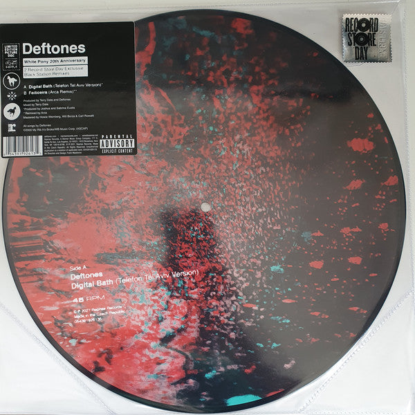 Deftones Digital Bath (Telefon Tel Aviv Version) Vinile Lp Picture Disc Rsd 2021