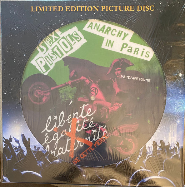 Sex Pistols – Anarchy In Paris - picture disc - nuovo