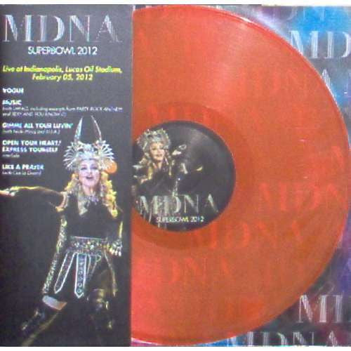 Madonna ‎– MDNA Superbowl 2012 Live At Indianapolis, Lucas Oil Stadium, February 05, 2012