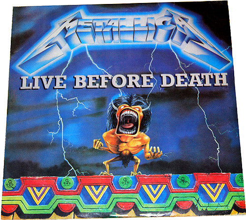Metallica ‎– Live Before Death 2lp black vinyl + 7''