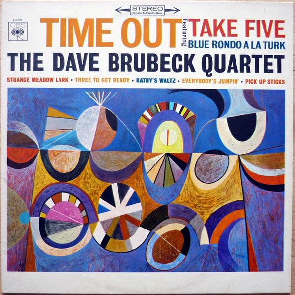 The Dave Brubeck Quartet ‎– Time Out  lp usato near mint perfetto