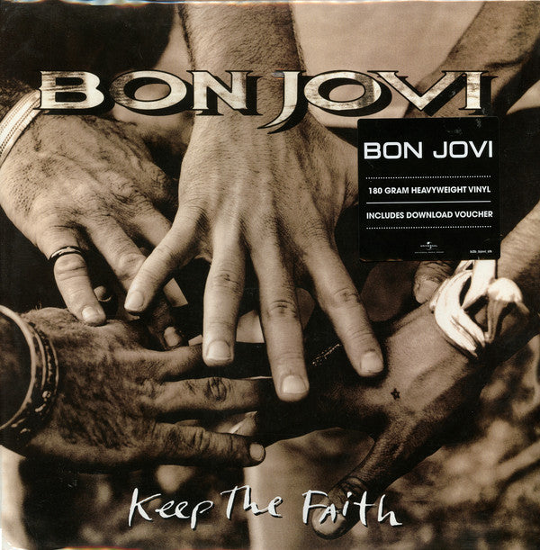 BON JOVI -KEEP THE FAITH  VINILE