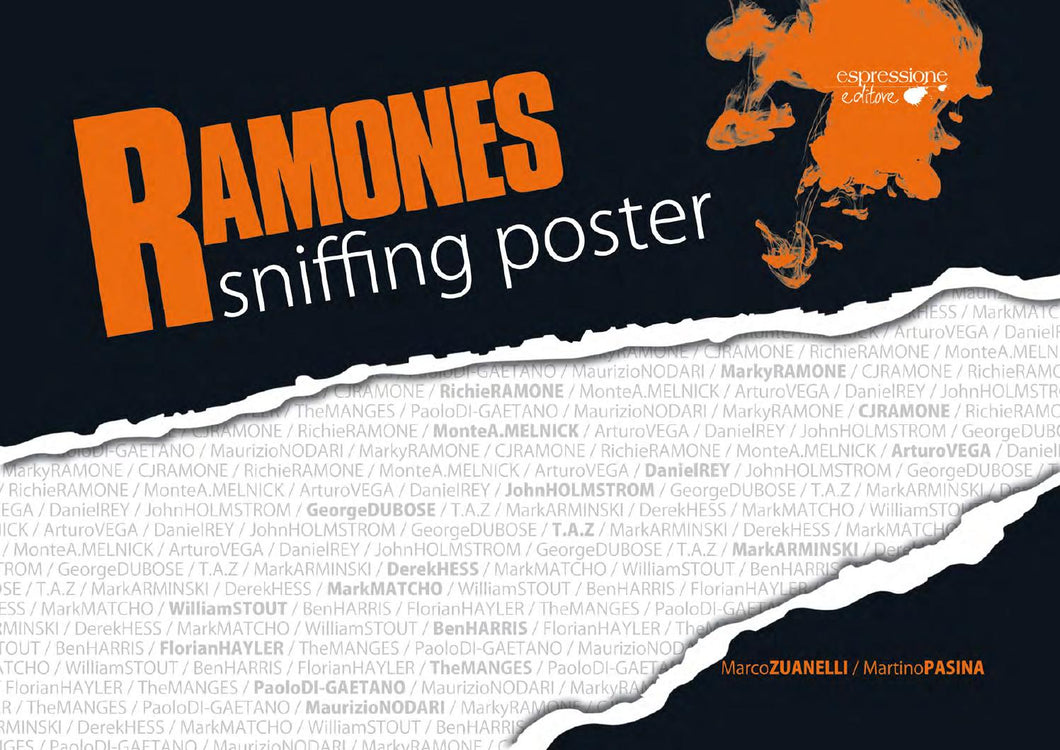 M.Zuanelli.M.Pasina - Ramones sniffing poster