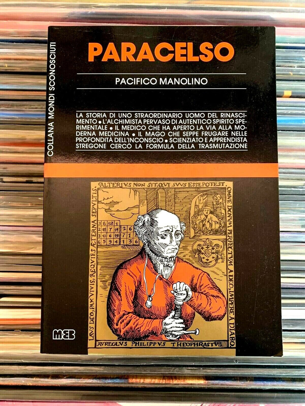 Pacifico Manolino - Paracelso.Alchimista medico mago