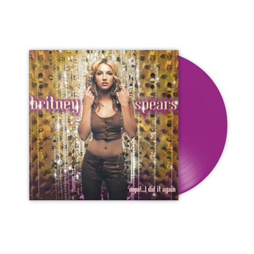 Britney Spears Oops! I Did It Again Vinile Lp Colorato Viola Nuovo e Sigillato