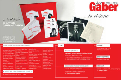 Giorgio Gaber - Io Ci Sono (Deluxe Limited Edition) BOX 6 CD